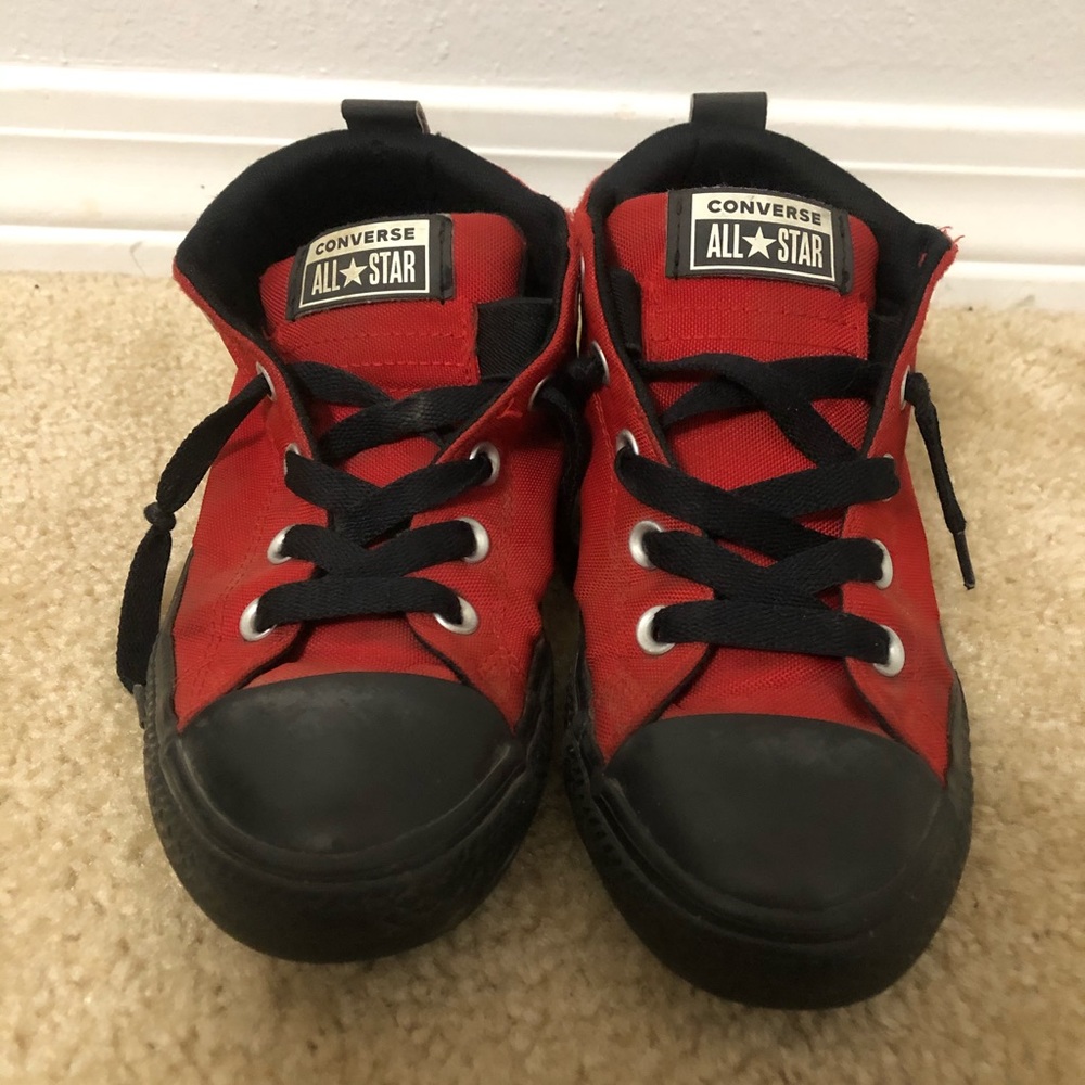Converse All Stars Street Style Red